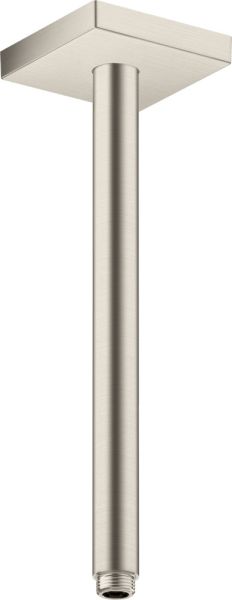 Axor ShowerSolutions Deckenanschluss 30cm eckig, stainless steel optic 26438800
