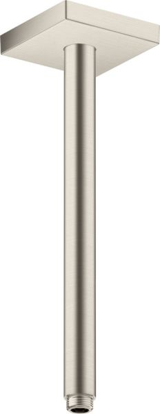 Axor ShowerSolutions Deckenanschluss 30cm eckig, stainless steel optic 26438800