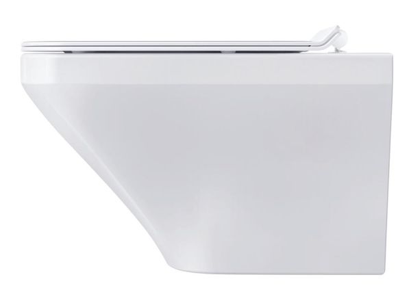 Duravit DuraStyle Wand-WC 62x37cm, eckig, rimless, Durafix, weiß