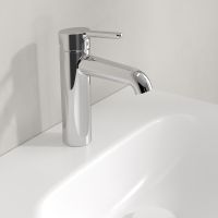 Villeroy&Boch Skyla Einhebel-Waschtischarmatur mit Kaltstart, chrom TVW11600200061