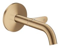 brushed bronze