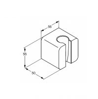 Vorschau: Kludi A-QA Wand-Brausehalter