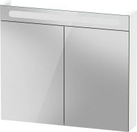 Vorschau: Duravit No.1 Badmöbel-Set 80cm mit Waschtisch, Spiegelschrank, 1 Auszug und Innenschublade