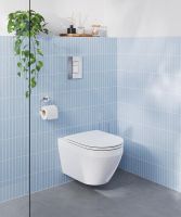 Euro Keramik Wand-Tiefspül-WC mit HyperClean, weiß 102485SH00 