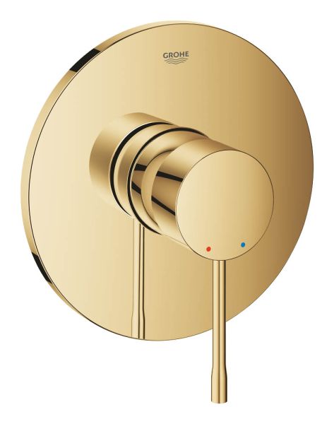 Grohe Essence Einhand-Brausebatterie Fertigmontageset, Unterputz, cool sunrise 24168GL1