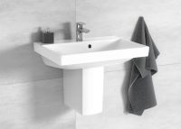 Vorschau: Villeroy&Boch Avento Waschbecken Compact, 55x37cm, 1 Hahnloch