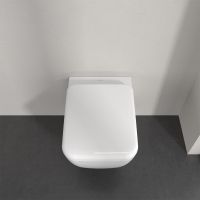 Villeroy&Boch Skyla WC-Sitz mit Absenkautomatik SoftClosing, QuickRelease, softcube, weiß 8M76S101 