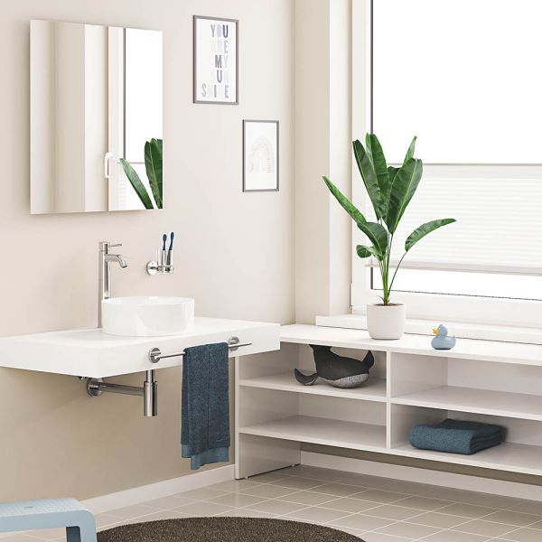 Grohe Start Classic Einhebelmischer XL-Size für Waschschüsseln mit Push-Open, chrom