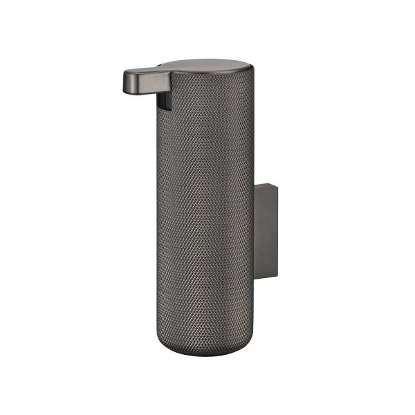 blomus MODO ROF Seifenspender mit Wandhalterung, burned metal 67558