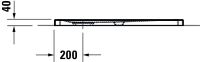 Vorschau: Duravit Tempano Duschwanne rechteckig 75x90cm, Sanitäracryl, weiß Vorschau: Duravit Tempano Duschwanne rechteckig 75x90cm, Sanitäracryl, weiß
