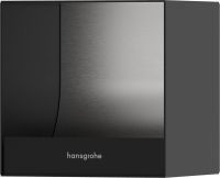 Hansgrohe XtraStoris Original Einbau Toilettenpapierhalter 150/150/140, schwarz matt 56065670