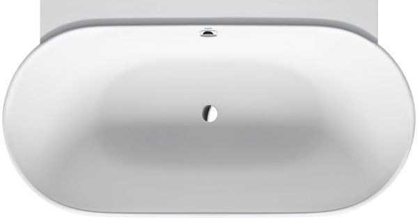 Duravit Luv Vorwand-Badewanne oval 180x95cm, weiß