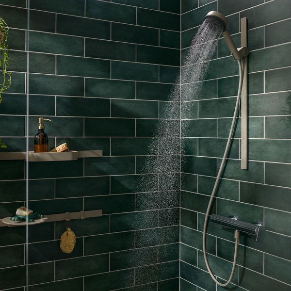 Hansgrohe WallStoris Planet Edition Wandstange 70cm, sand (recycled)