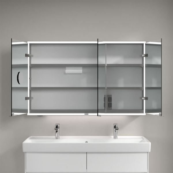 Villeroy&Boch My View Now LED-Aufputz-Spiegelschrank 120x75cm