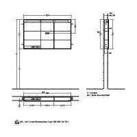 Vorschau: Villeroy&Boch My View-In LED-Unterputz-Spiegelschrank, dimmbar, 120x74,7cm