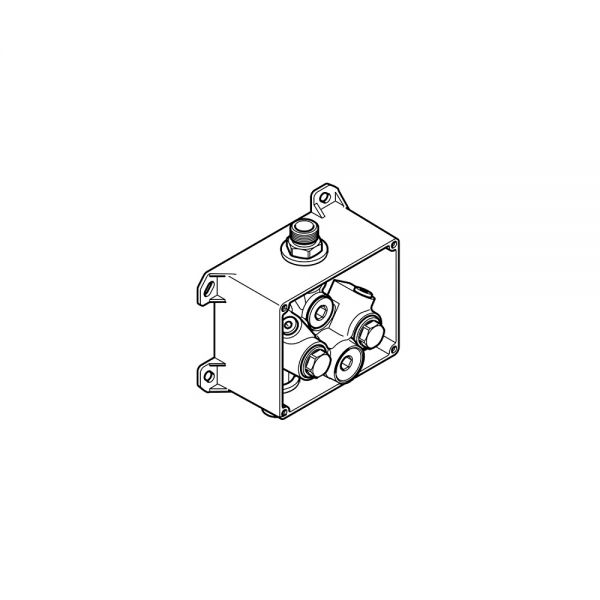 Dornbracht eSET Touchfree Waschtischbatterie mit Temperatureinstellung, Kombination f. Standarmatur 3574097090 