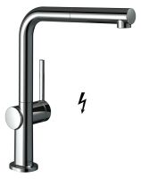 Hansgrohe Talis M54 Einhebel-Küchenmischer 270 mit Ausziehauslauf, Niederdruck, 1jet, chrom 72860000