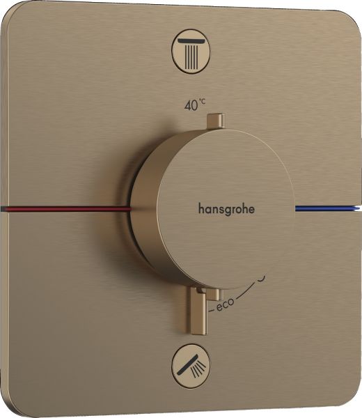 Hansgrohe ShowerSelect Comfort Q Thermostat UP 2 Verbr, bronze 15583140