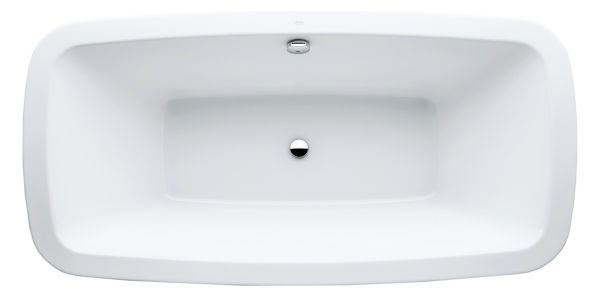Laufen Palomba Einbau-Badewanne aus Sanitäracryl, 40mm Rand, 180x90cm, weiß, H2328000000001