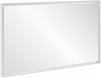 Vorschau: Villeroy&Boch Subway 3.0 LED-Spiegel, mit Sensordimmer, 130x75cm, weiß matt A4631300