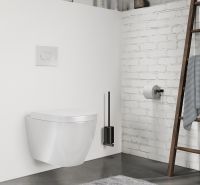 Vorschau: ZACK CARVO Toilettenbürste zur Wandmontage, schwarz