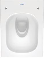 Vorschau: Duravit Viu Wand-WC 48x37cm, eckig, WonderGliss, weiß 25730900001