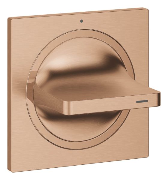 Grohe Allure Unterputz-Ventil-Oberbau mit Hebelgriff, warm sunset gebürstet 19334DL1
