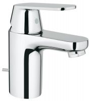 Grohe Eurosmart Cosmopolitan Waschtischarmatur S-Size mit Ablaufgarnitur, wassersparend,