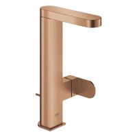 Grohe Plus Waschtischbatterie, L-Size, Zugstangen-Ablaufgarnitur, warm sunset gebürstet 23851DL4
