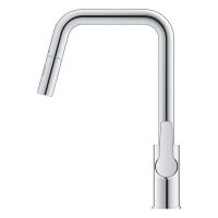 Vorschau: Grohe QuickFix Start Küchenarmatur mit Ausziehbrause, chrom