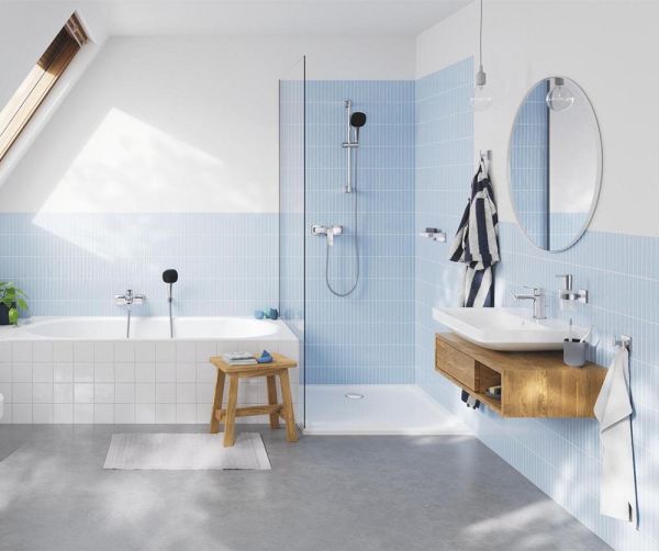 Grohe Vitalio Comfort 110 Handbrause mit 2 Strahlarten, chrom