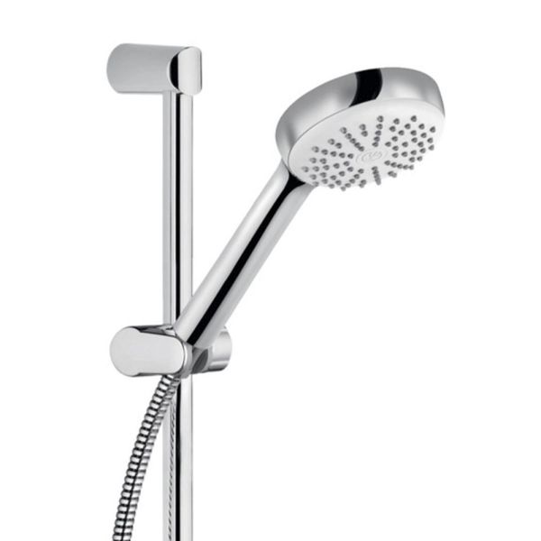 Kludi Logo Brause-Set 60cm mit Wandstange & Handbrause Ø 96 mm, chrom
