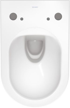 Duravit Dusch-WC Set SensoWash Slim mit ME by Starck Wand-WC 631000002004300 Keramik von oben