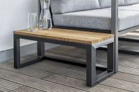 Vorschau: KETTLER OCEAN SKID Casual-Dining-Set Outdoor-Essgruppe, anthrazitgrau/hellgrau-meliert/Teak