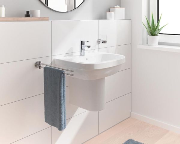 Grohe Get Einhand-Waschtischbatterie S-Size Mittelstellung kalt, mit Push-Open
