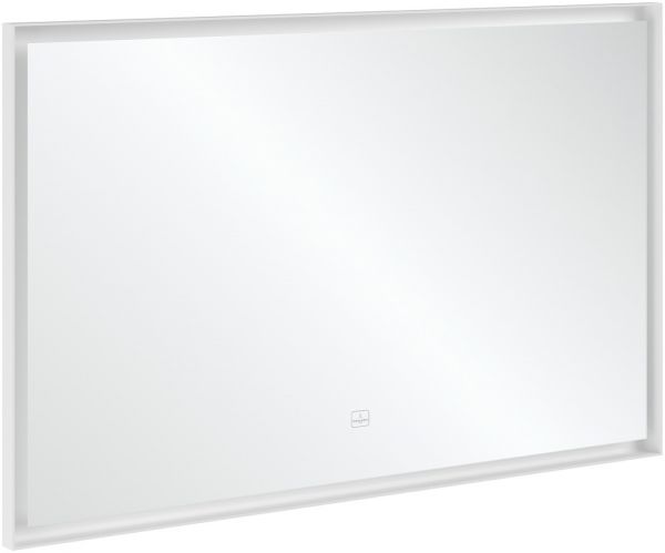 Villeroy&Boch Subway 3.0 LED-Spiegel, 120x75cm, mit Sensordimmer, weiß matt