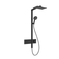 hansgrohe Raindance Alive Q Duschsystem schwarz matt 24580670 hansgrohe Raindance Alive Q Duschsystem schwarz matt 24580670