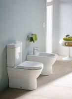 Vorschau: Duravit Darling New Stand-WC für Kombination, Tiefspüler, weiß