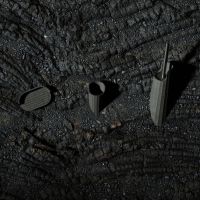 Vorschau: Cosmic Avenir Seifenspender geriffelt, schwarz natur WJC216A0004080