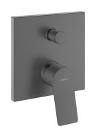 hansgrohe Vivenis Wannenarmatur, brushed black chrome 75415340