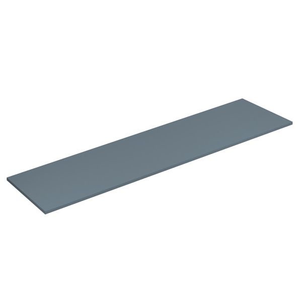 Kludi ICOS Deckplatte 200x50cm für Waschtischunterschrank, teal blue matt 50T200O3