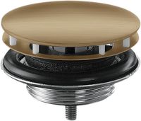 brushed bronze