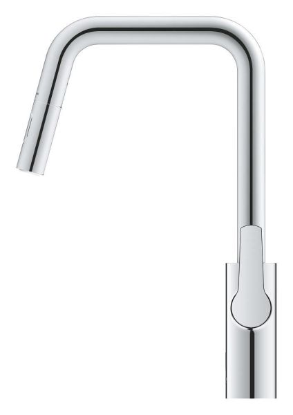 Grohe Start 2-in-1-Hybrid Küchenarmatur mit ausziehbarer Spülbrause