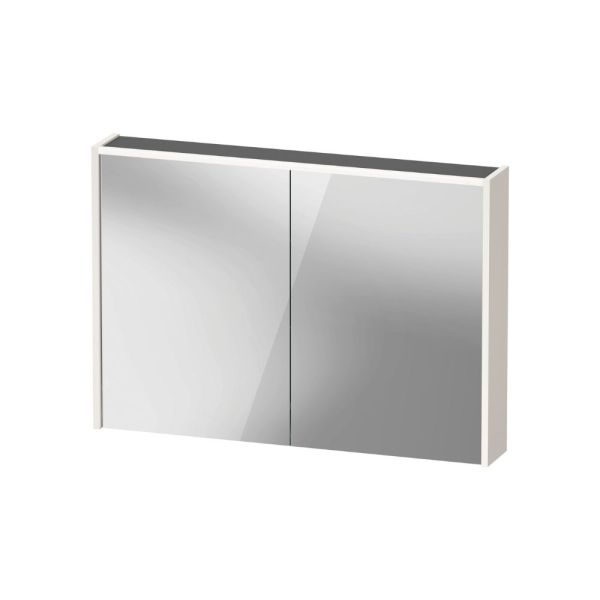 Duravit D-Code 2.0 LED-Spiegelschrank, weiß hochglanz DC7107022220000