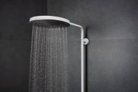 Vorschau: hansgrohe Pulsify S Puro Duschsystem 260 1 Strahlart EcoSmart mit Ecostat Fine weiß matt 24223700