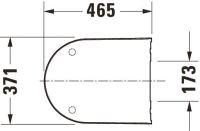 Vorschau: Duravit White Tulip WC-Sitz mit Absenkautomatik, abnehmbar, weiß