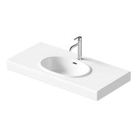 Duravit Balcoon Waschtisch 100cm mit Ablagefläche, weiß