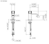Vorschau: Dornbracht IMO Infrarot-Waschtischarmatur, Batteriebetrieb, chrom