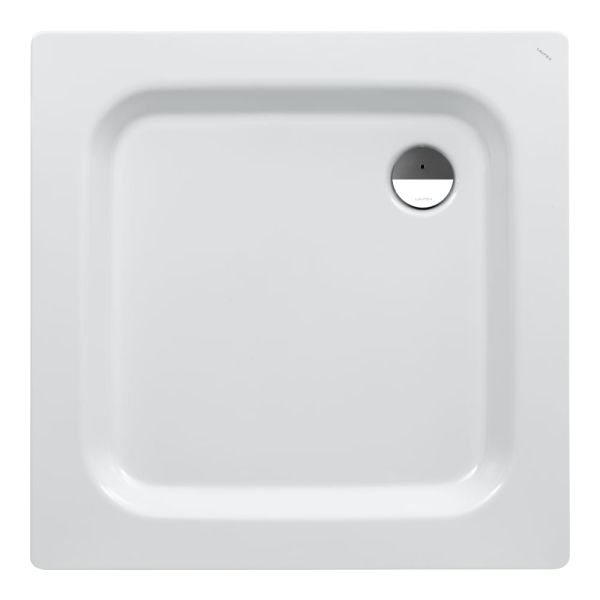 Laufen Platina Duschwanne 100x100cm flach, Einbauhöhe 6,5cm