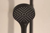 Vorschau: Hansa Hansaviva Handbrause Ø11cm, 3-strahlig, schwarz matt